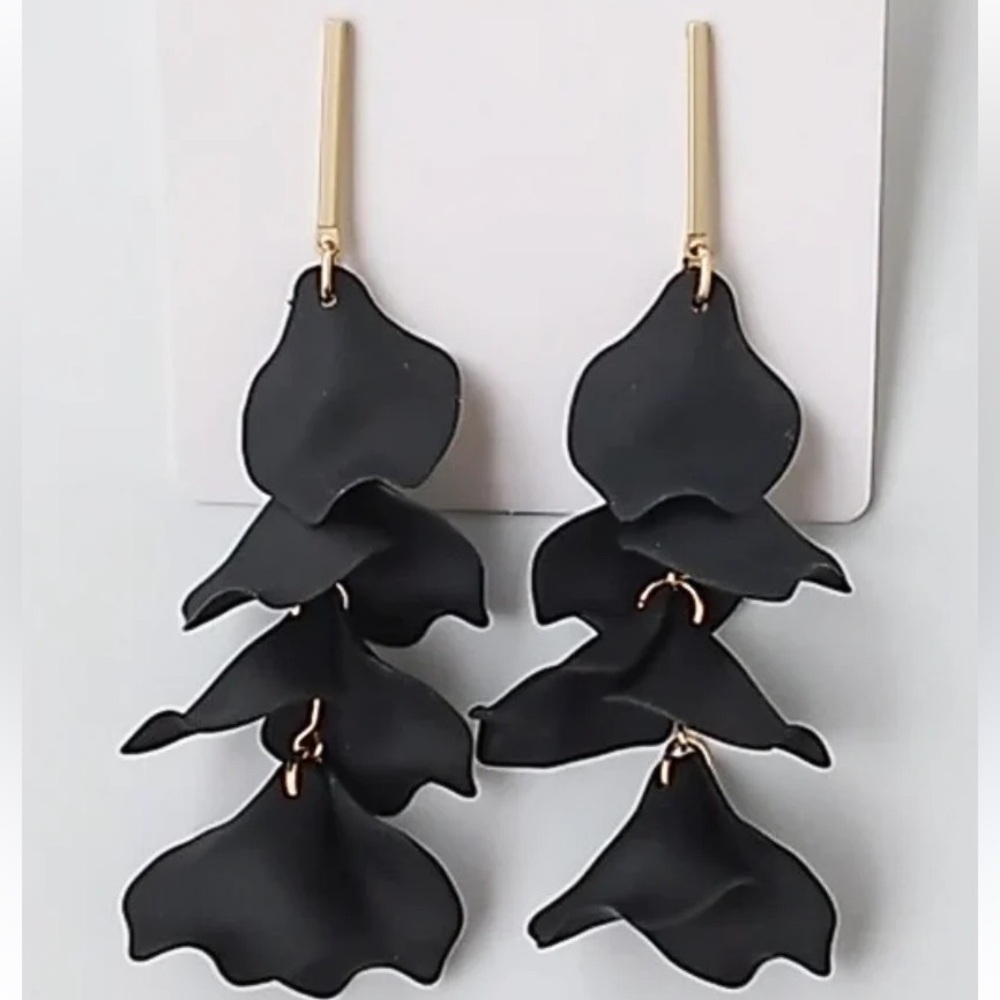 Virtue Jewelry Design Hyacinth Earrings on Bar Posts - Picture 3 of 8